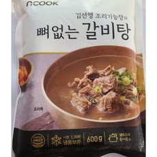 엔쿡 김선영 뼈없는갈비탕 600gX10팩, 600g, 10개