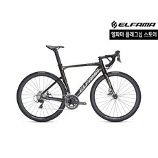 2022 엘파마 에포카 디스크 E2000D 입문 로드 자전거, XS-440(155~165cm), 펄 블랙