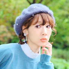 메 일 후드 베 레 고 턴 앙 고 라 베 레 모 어른 의 귀여운 베레모 실현!여자 14 + 무화과 에 무화과