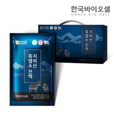 [KT알파쇼핑]한국바이오셀 지리산 흑염소 진액 70mL x 30포, 30개
