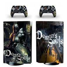 악마의 영혼 PS5 표준 디스크 에디션 스킨 스티커 데칼 커버 플레이 스테이션 5 콘솔 & 컨트롤러 PS5 스킨, 03 YSPF0286