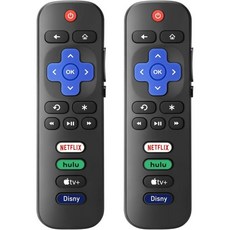 【모든 삼성 TV 리모컨용 】 New Universal Remote 모든 스마트 TV용 교체 호환 LED LCD HDTV 3D Series, for Roku TV