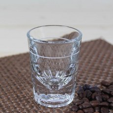 카페창업용품 / 에스프레소 1oz 샷잔 (라인), 1개