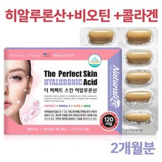 식약처인증 먹는 히알루론산 저분자 피쉬 콜라겐 비오틴 가루 정 알약 캡슐 건조효모 셀레늄 비타민C 엘라스틴 하이루론산 유산균 피부 속건조 수분 보습 여성 남성 이너뷰티 영양제, 한개, 60정