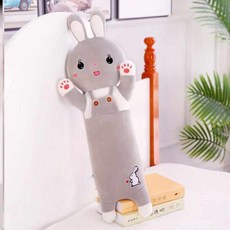 뽕뽕market 토끼털머플러 달 긴털 래빗퍼 융털 완구 젖 맹웅 고성감자A 큐티 수면 인형 목도리 깨지다 귀 가쓰라 옥, 1. 1메터 빅사이즈 허그 방금 좋다, 타바스그레이 멜빵 토끼 눈뜨는 돈