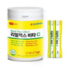 코오롱제약 리얼맥스 비타C 2g 30포, 1통, 2000mg