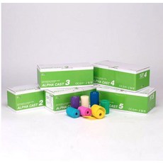 알파 캐스트 4yd GREEN (폴리) 10개/팩 4 inch, 10개