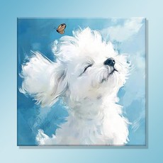 votgl diy페인팅 피포페인팅 명화그리기 그림그리기유화그리기세트40 x 50cm, 002고양이, 1개 002고양이
