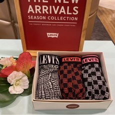 DB_ 리바이스바디웨어 선물용 3장세트 모달 드로즈 LSMDW761 LSMDW762