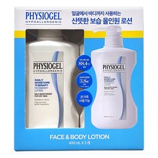 피지오겔 페이셜 페이스 앤 바디로션 400ml x 2개