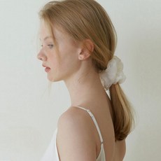 카인더베이비 cream organdy scrunch 196522