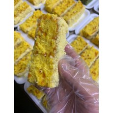 몰랑이수 담백한 녹두고물 입은 단호박설기 10개입