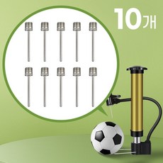 파이 공 바늘 공기 주입핀, 10개