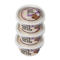 메이플 버터 MOOSE 무스 단풍시럽 버터 150G 팬케이크 버터, 3개