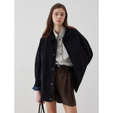 르세지엠 LESEIZEME 코듀로이 코튼 필드자켓 - 블랙