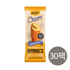 [랭킹닭컴] 맛있닭 닭가슴살 크리스피 한끼핫도그 3종 30팩 구성, 03_매콤치즈 30팩