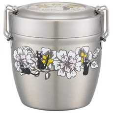 스케이터 보냉 보온 덮밥 스테인레스 도시락 550ml 마녀배달 STLBD6-A, 1개, 상품명참조