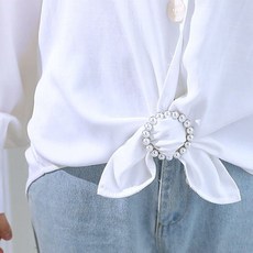 (마카담아)스카프링 2P set/스카프 고리/롱타이링 스카프연출 스카프링고리 가을스카프 여자스카프