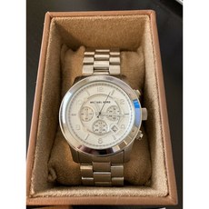 [해외]마이클코어스명품시계 Michael Kors Silver Oversized Women’s Watch MK8086