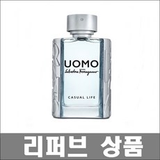 [페라가모] 우오모 캐쥬얼 라이프 EDT 100ml(리퍼브/뚜껑없음) 남성용향수 정품보장, 100ml, 1개