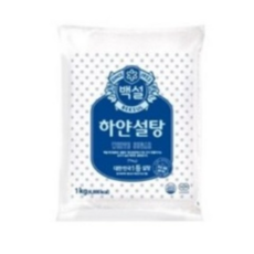 백설 하얀설탕, 1kg, 12개