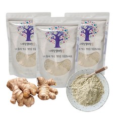 국산 생강 분말 생강가루, 3개, 500g