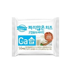 덴마크 짜지않은치즈 고칼슘 비타민 252g(14매) X 10봉, 252g, 10개