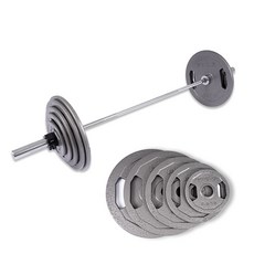아이언 더딘 중량 주물원판 20kg 중량원판 바벨원판 헬스원판, 1개