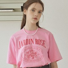 아워호프 Jardin Rose T-shirt - Pink