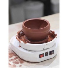 미니 도자기 물레 전기 돌림판 공예 도예 기구 조소 전동 취미 점토 DIY 작품 만들기 체험 교실