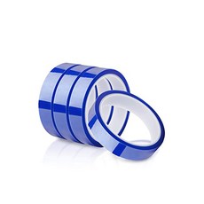 전자 3D 프린터용 내열성 테이프 승화 폴리이미드 DIY 공예품 블루 서멀 33M, 01 5mm_01 33M, 1개