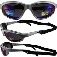 Pacific Coast Sunglasses Freedom Padded Sunglasses Blue Flash Mirror L