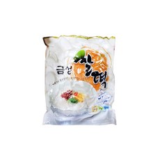 금성 쌀떡국떡 1.4KG 떡만두국 떡라면 만둣국 분식점, 1개