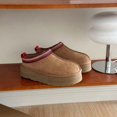 2023 겨울 슬립온 여성 타츠타즈 통굽 에스닉 스노우 부츠 키높이 앵클부츠67967