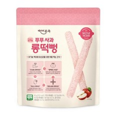 베이비본죽 푸푸사과 롱떡뻥, 사과맛, 30g, 2개