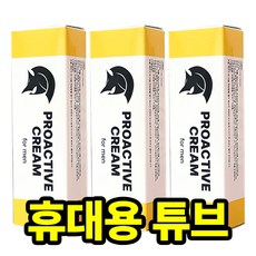 정품인증 오리지날 프로 남성 크림 튜브 / 고급감 남성보조 부부관계, 15g, 3개 - 남성국소마취제