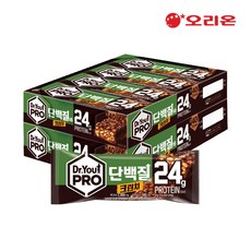 오리온 닥터유 프로 단백질바 크런치, 560g, 2개