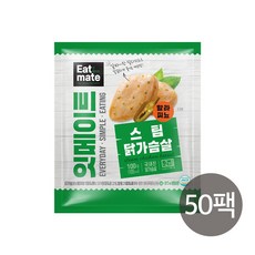 [랭킹닭컴] 잇메이트 스팀 닭가슴살 할라피뇨 100g, 50개