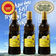 [이태리 DOP 인증]산줄리아노 DOP 유기농 올리브오일 500mlx3병, 없음, 3개, 500ml