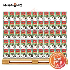 푸드올마켓_ 오리엔탈쉐프 코코넛밀크 400ml 한팔레트 1536개(400ml x 24ea x 64box), 1536개