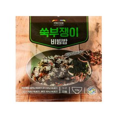 쑥부쟁이 비빔밥 13g 1~2인용 나물 건강 식품 야채, 쿠팡 1