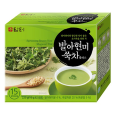 담터 발아현미 쑥차 플러스, 15g, 15개입, 11개
