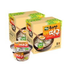 백제 우리쌀 햅쌀 떡국 선물세트163g_즉석떡국, 163g, 12개입