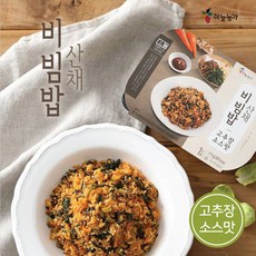 하늘농가 산채비빔밥 냉동 간편식 고추장맛 (215g x 6팩), 215g, 6개