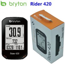 Bryton 라이더 420 GPS 사이클링 컴퓨터 자전거 브라이튼 마운트 방수 무선 속도계 새로운 2023, 없음, 6.Rider 420T All