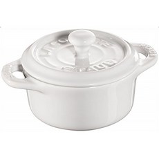 (토우 부산[staub]세라믹 라운드 미니 코코트 화이트 40511-083