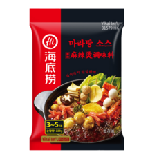 하이디라오 마라탕 소스, 220g, 3개