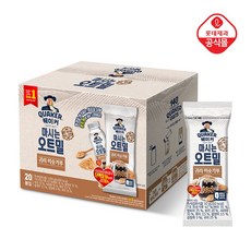 퀘이커마시는오트밀귀리미숫가루낱봉팩(20봉입)