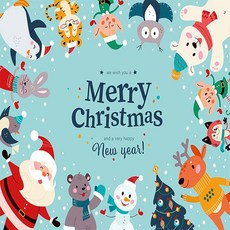 강아지크리스마스포토존