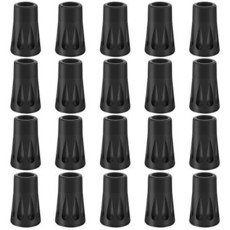 DOPKAV 20개 10쌍 12MM 노르딕 워킹 패드 하이킹 폴용 고무 완충기 트레킹 폴 지팡이 자갈